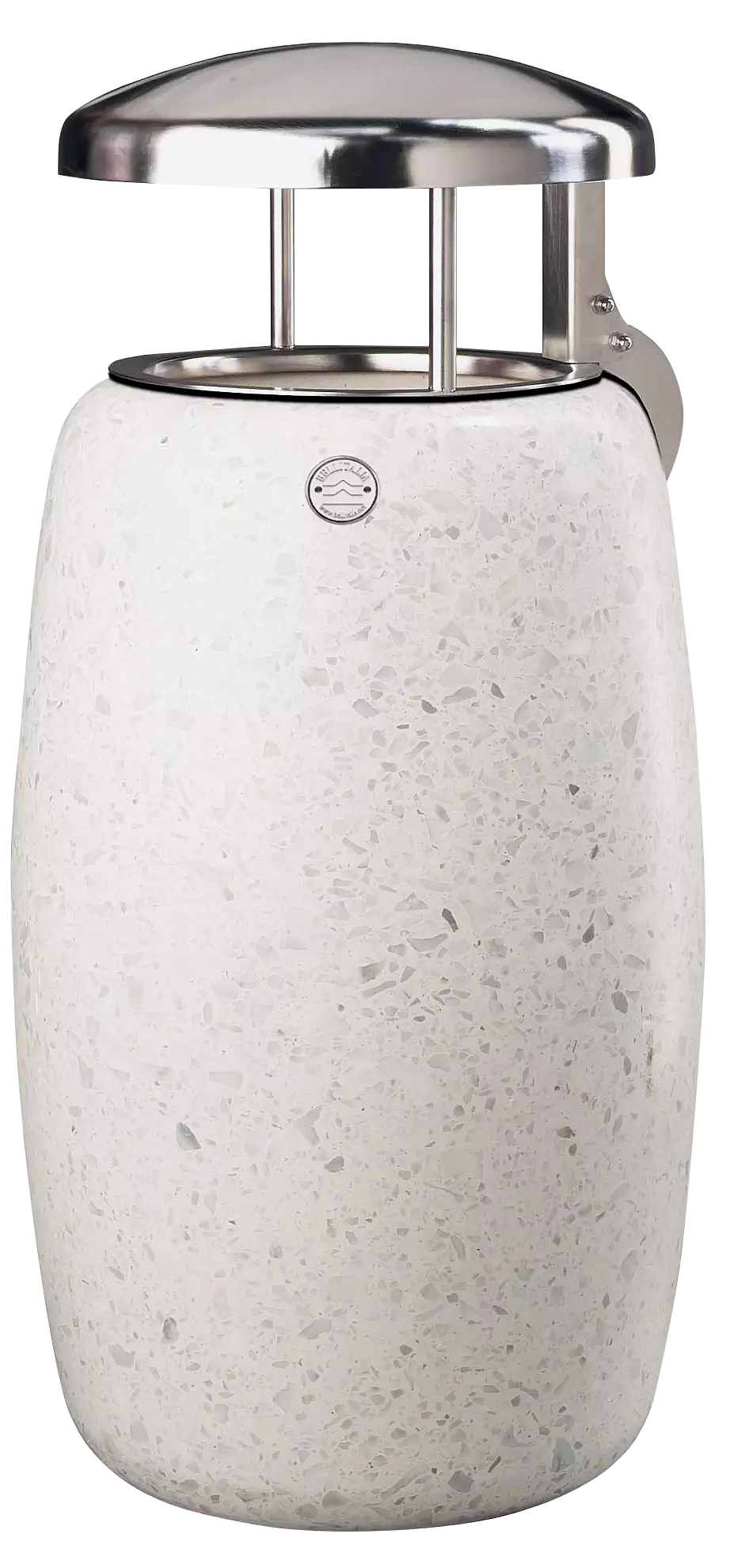 Vorschau: mit Edelstahl-Schutzdach, Vorschau: mit Edelstahl-Schutzdach, ohne Ascher